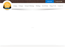 Tablet Screenshot of bigsandylodgeandresort.com